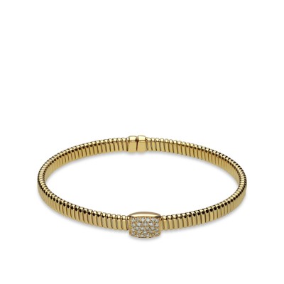 Grau Bracelet with Diamonds and Yellow Gold