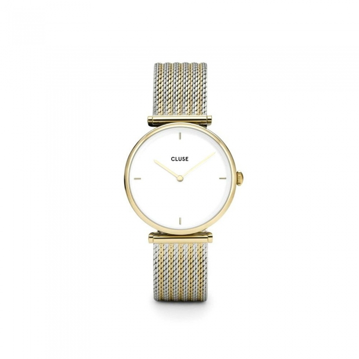 Watch Triomphe Mesh in Bicolor gold
