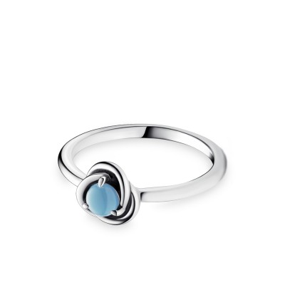 Pandora Moments Eternity Turquoise Ring