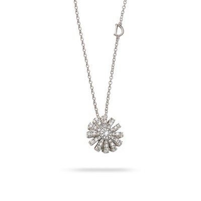Damiani Margherita White Gold and Diamonds Necklace