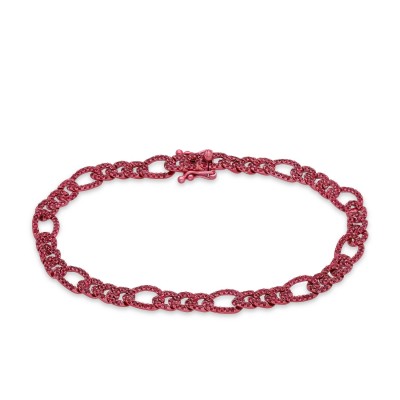 Ruby Box Chain Bracelet by Grau