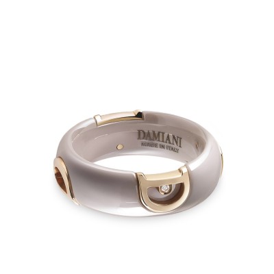 Damiani D Icon Capuchin and Rose Gold Ring