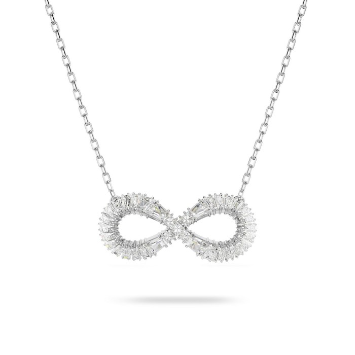 Hyperbola Swarovski Infinity Necklace