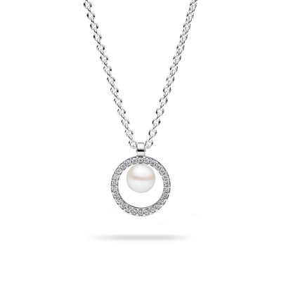 Pandora Timeless Freshwater Cultured Pearl Necklace