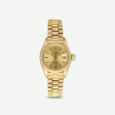Rellotge Rolex Lady-Datejust 26 or groc