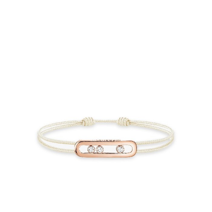 MESSIKA CARE(S) Pink Gold and Diamond Bracelet