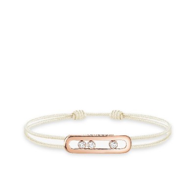 MESSIKA CARE(S) Pink Gold and Diamond Bracelet