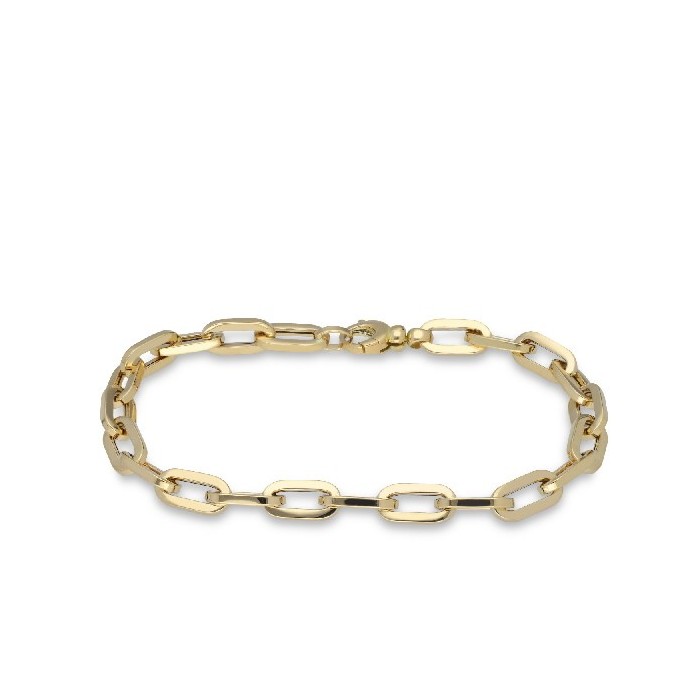 My Essence Grau Yellow Gold Link Bracelet