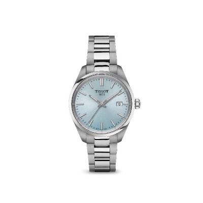 Tissot PR 100 Ice Blue Dial Watch