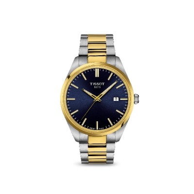 Reloj Tissot PR 100 40 MM T-Classic Plateado y Dorado