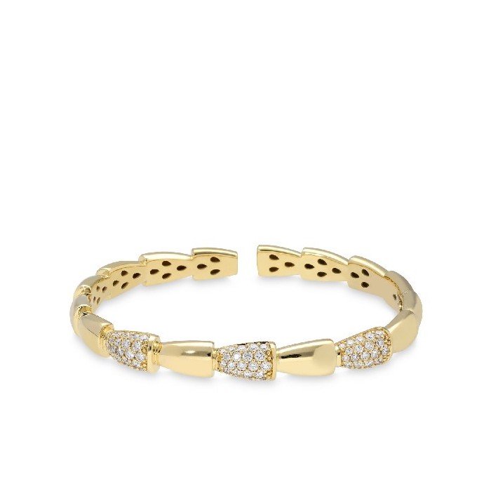 Grau Yellow Gold and Diamond Bracelet