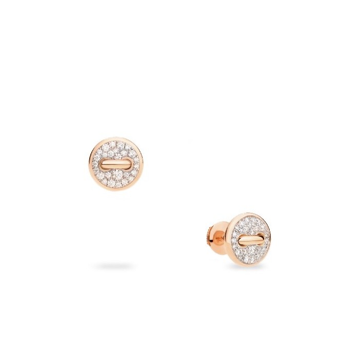 Pomellato Pom Pom Dot Rose Gold Earrings