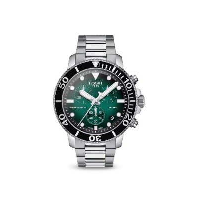 Reloj Tissot Seastar 1000 Cronógrafo Verde