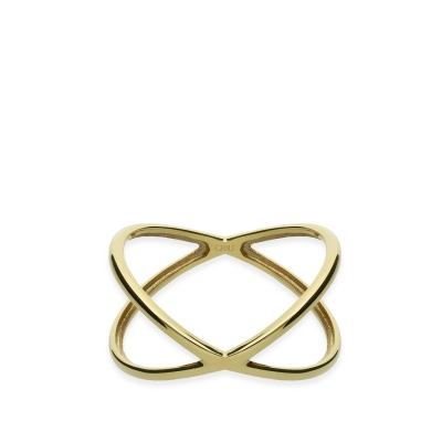 GRAU Cross Yellow Gold Ring