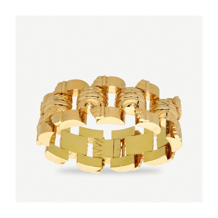 Chevalier yellow gold bracelet 40's