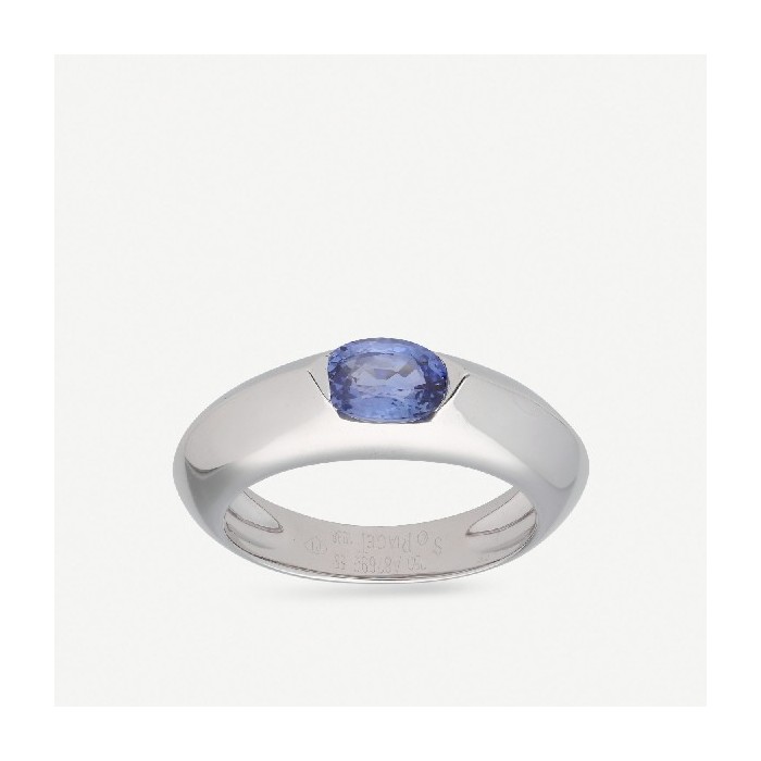 Anell Piaget Biseau safir blau