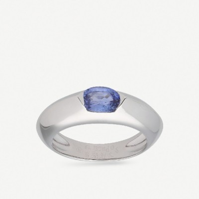 Piaget Biseau blue sapphire ring