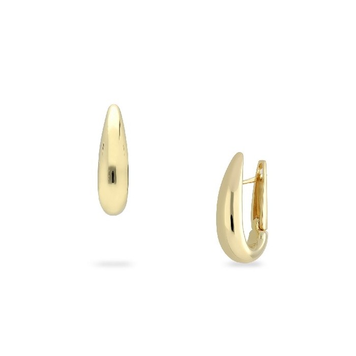 My Essence Yellow Gold Drop Earrings