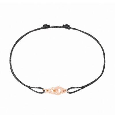 Dinh Van Menottes R6.5 Rose Gold Cord Bracelet