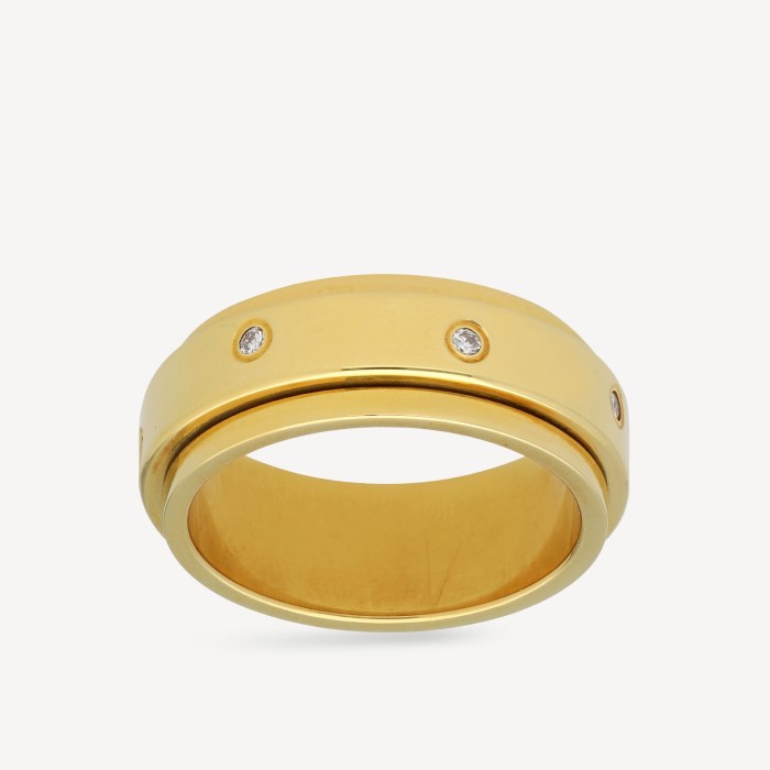 Anillo Piaget Possession oro amarillo 7 diamantes