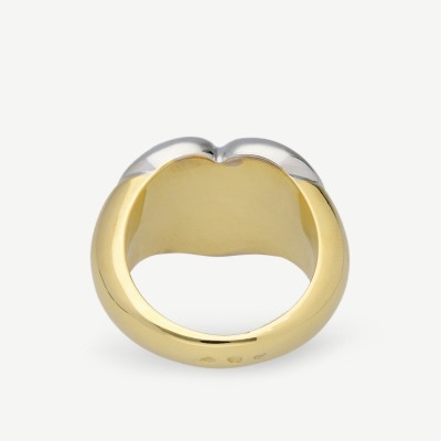 Piaget Vintage Two-Tone Heart Ring