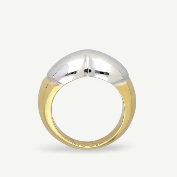 Anillo Piaget Corazón vintage bicolor