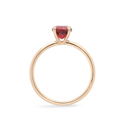 Grau Good Mood Rhodolite and Rose Gold Ring