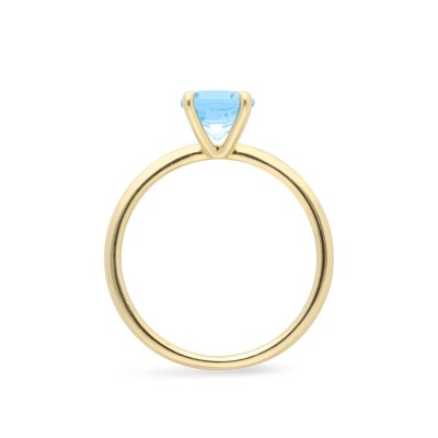 Grau Good Mood Topaz and Yellow Gold Ring