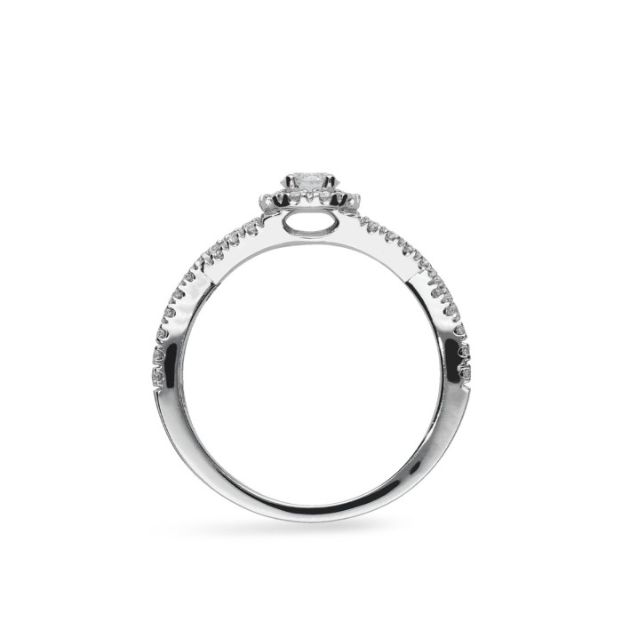 Grau Diamond and Platinum Ring