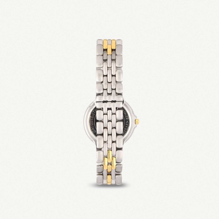 Maurice Lacroix steel and gold watch