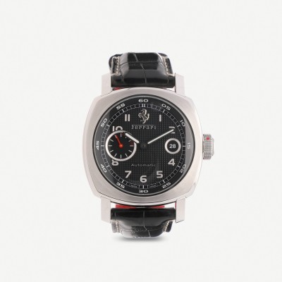 Panerai Ferrari red leather watch