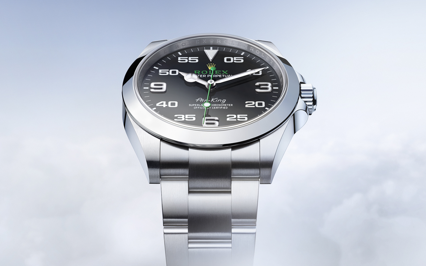 Oyster Perpetual Air-King: El cielo al alcance de la mano