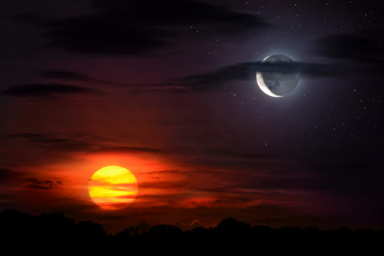 imagen sol y luna para representar nueva coleccion moon and sun de dodo