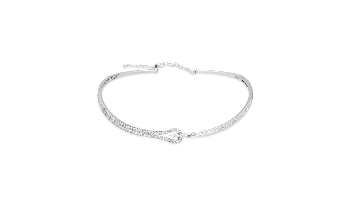 chocker oro blanco diamantes joieria grau