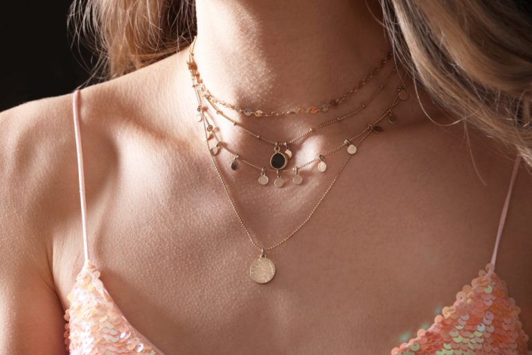collares oro para verano joieria grau