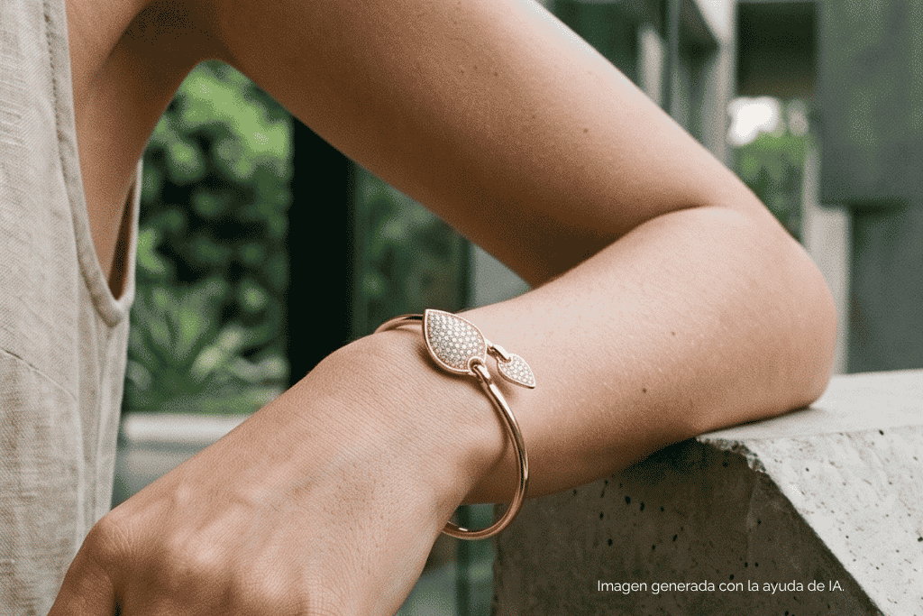 Pulseras de oro para mujer: los modelos más buscados esta temporada pulsera de oro mujer