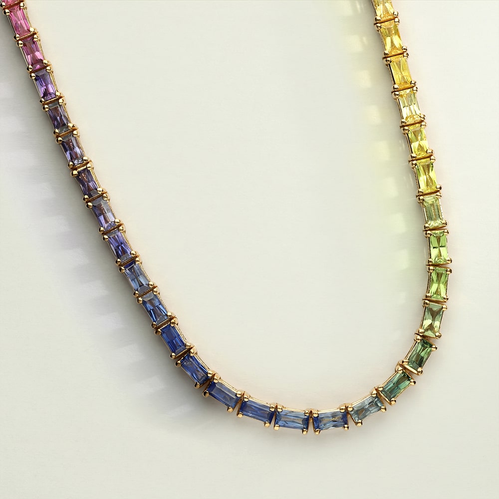 Anillo Rainbow De Oro Amarillo - Eugenio Lumbreras