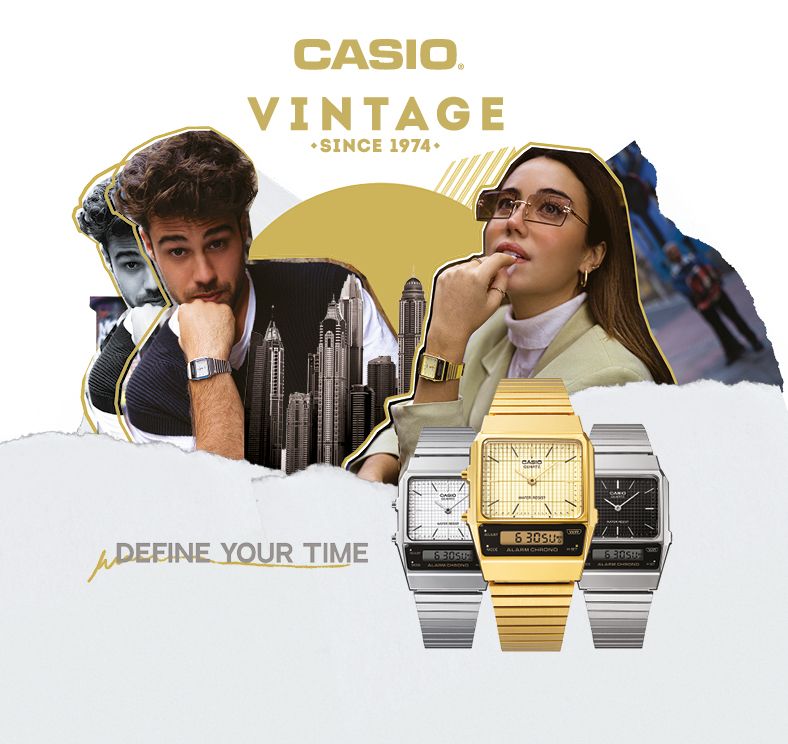 Relojes Casio para hombre y mujer