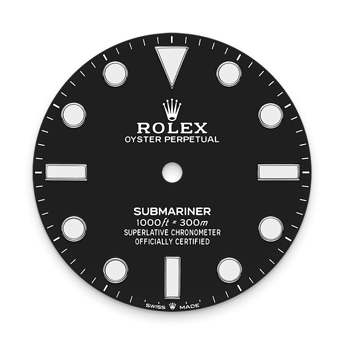 Rolex Submariner, Esfera negra