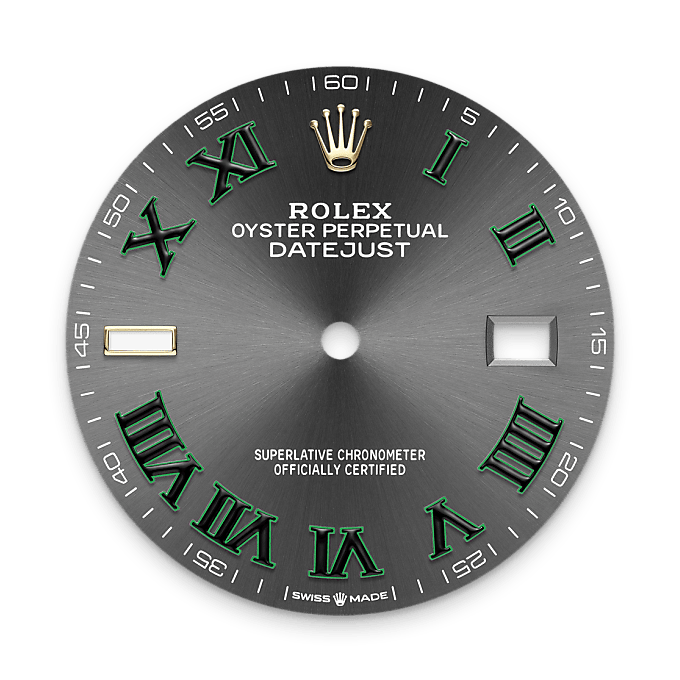 Rolex Datejust 36, Esfera de pissarra