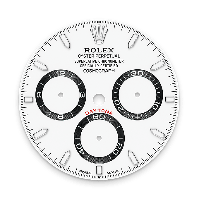 Rolex Cosmograph Daytona, Esfera blanca