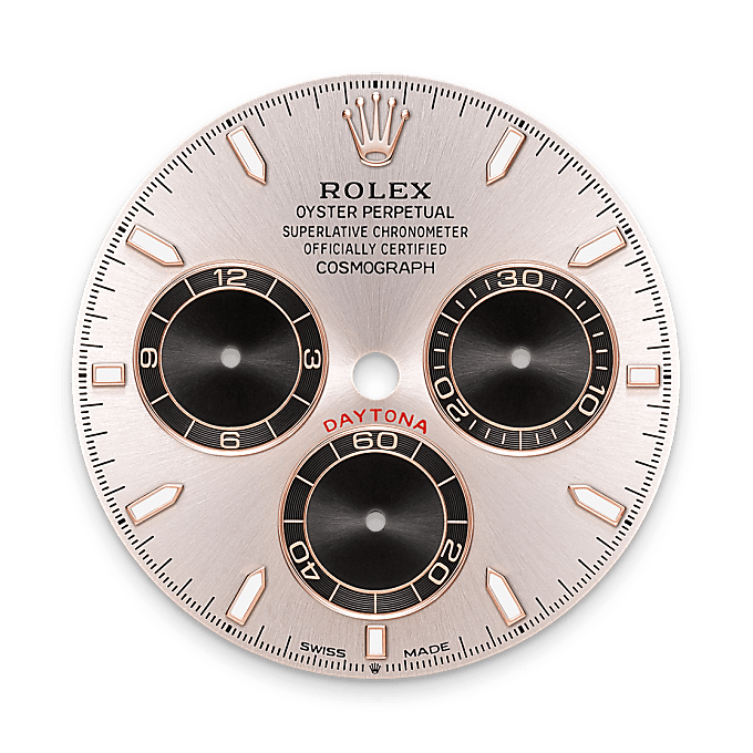 Rolex Cosmograph Daytona, Esfera Sundust i negre viu