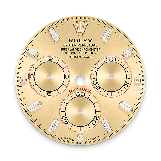 Rolex Cosmograph Daytona, Esfera daurada