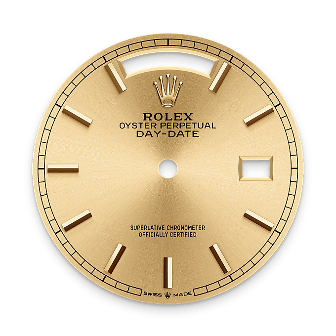 Rolex Day-Date 36, Champagne-colour dial