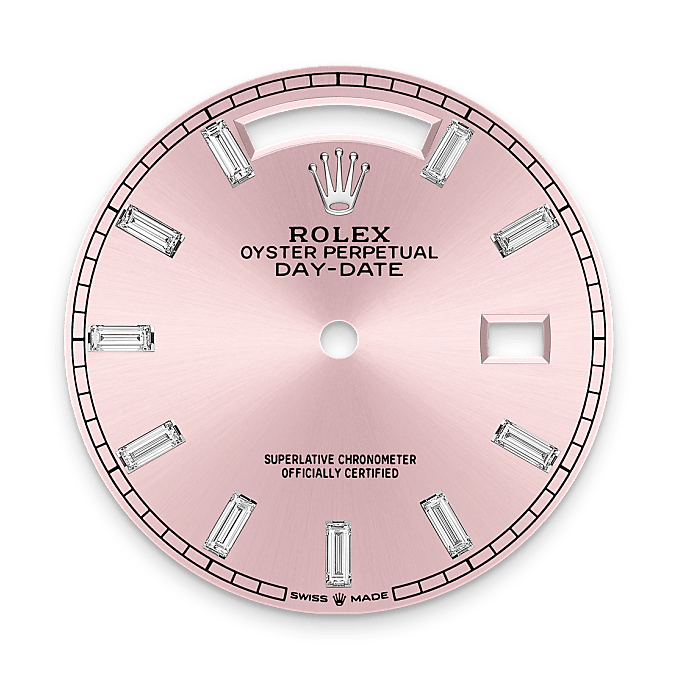 Rolex Day-Date 36, Esfera rosa