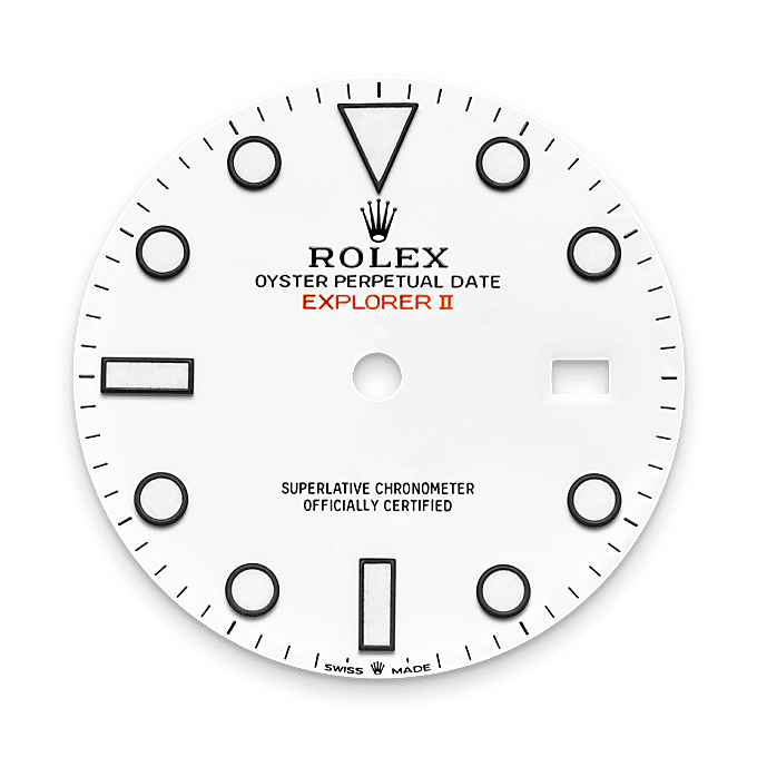 Rolex Explorer II, Esfera blanca