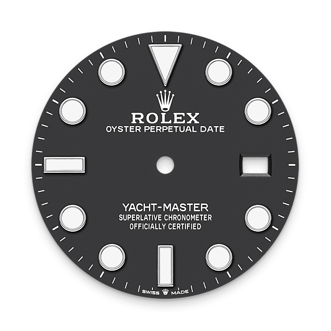 Rolex Yacht-Master 42, Esfera negre intens