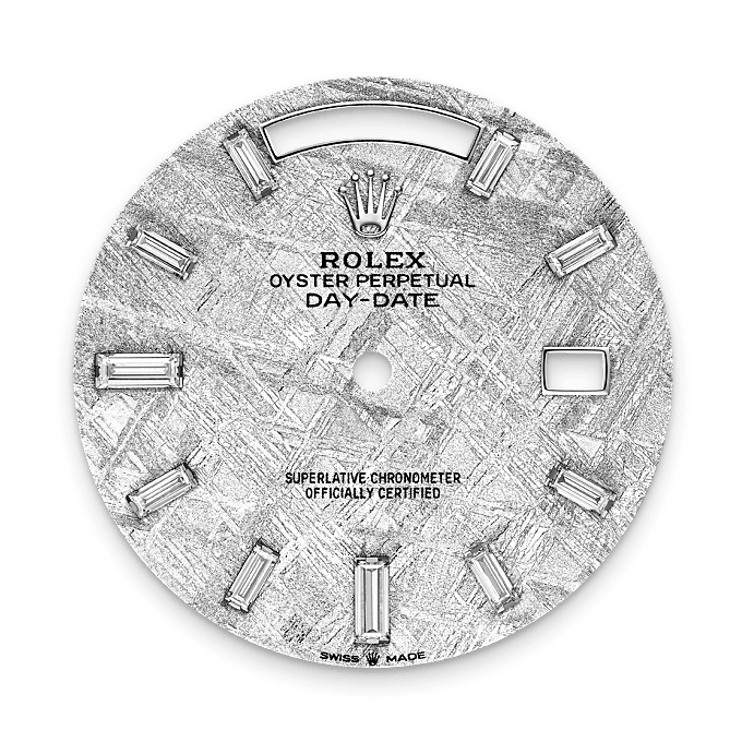 Rolex Day-Date 40, Esfera meteorito