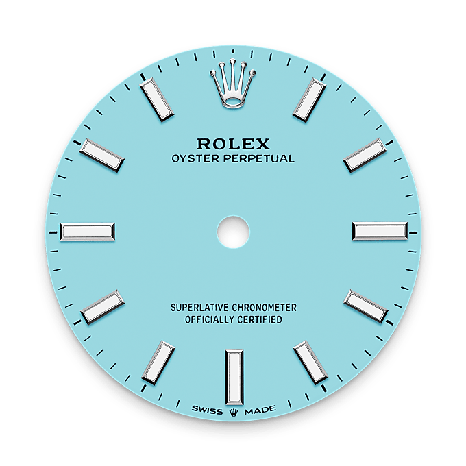 Rolex Oyster Perpetual 31, Esfera blau turquesa