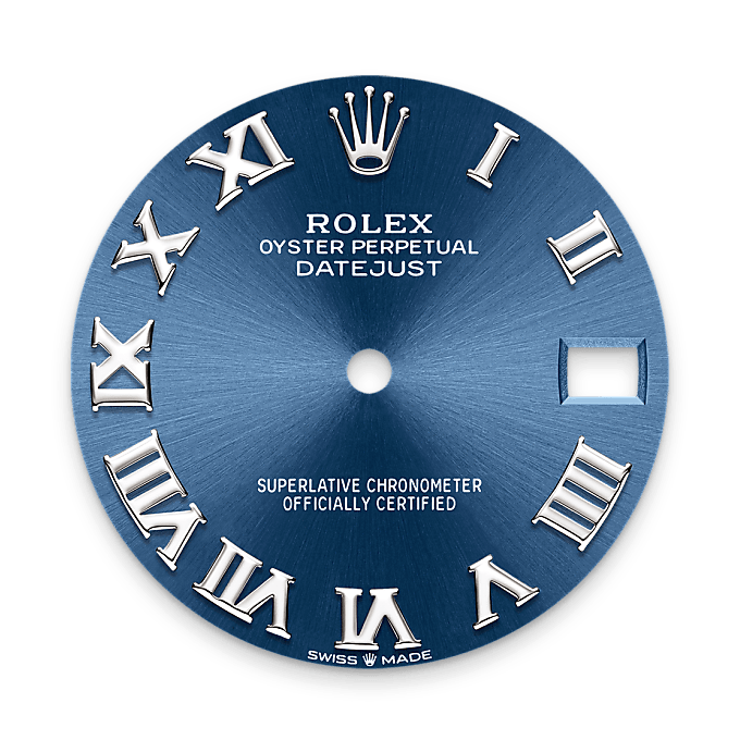 Rolex Datejust 31, Bright blue dial